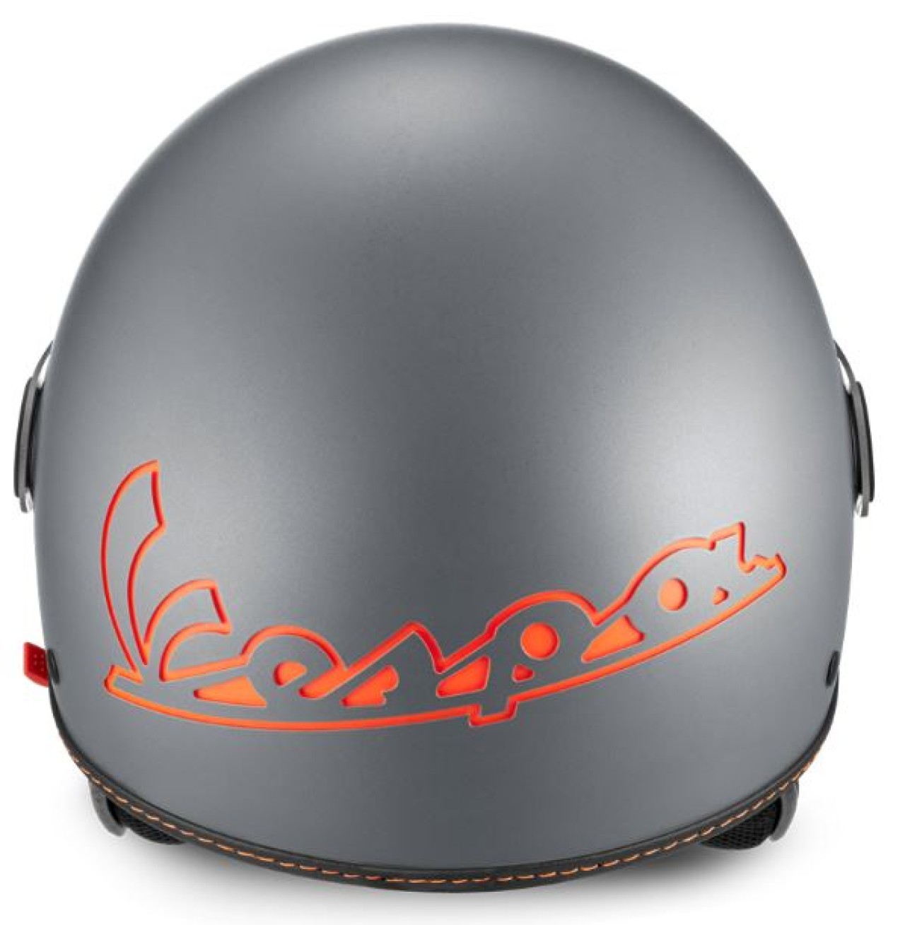 Vespa jethelm, Vespa vizier LangHe, grijs/titaan (707/C)