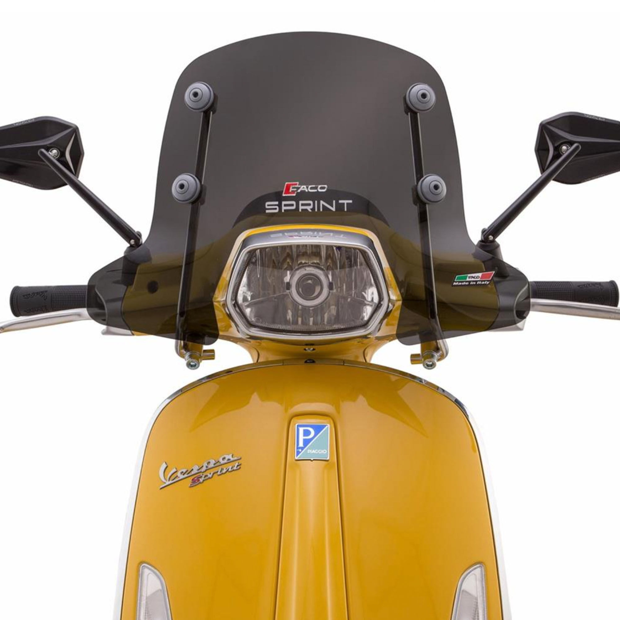 Windscherm Faco half-hoog voor Vespa Sprint - getint