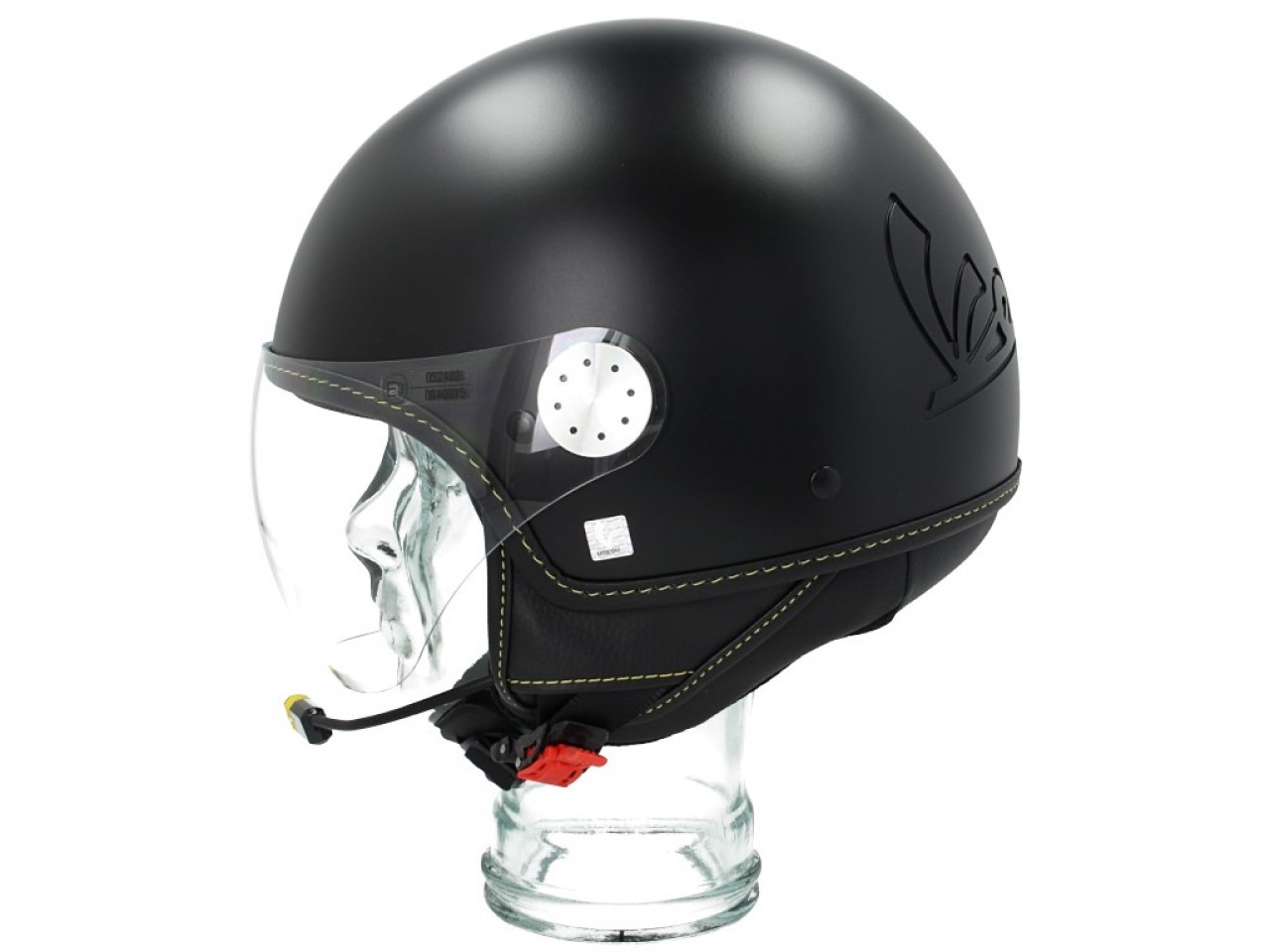 Vespa Jet Helm Vizier 3.0 Bluetooth zwart
