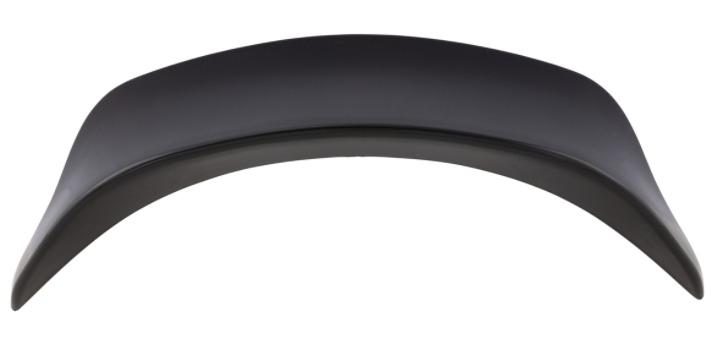 Spoiler balhoofd voor Vespa Sprint 50-150cc ('14-), glanzend zwart
