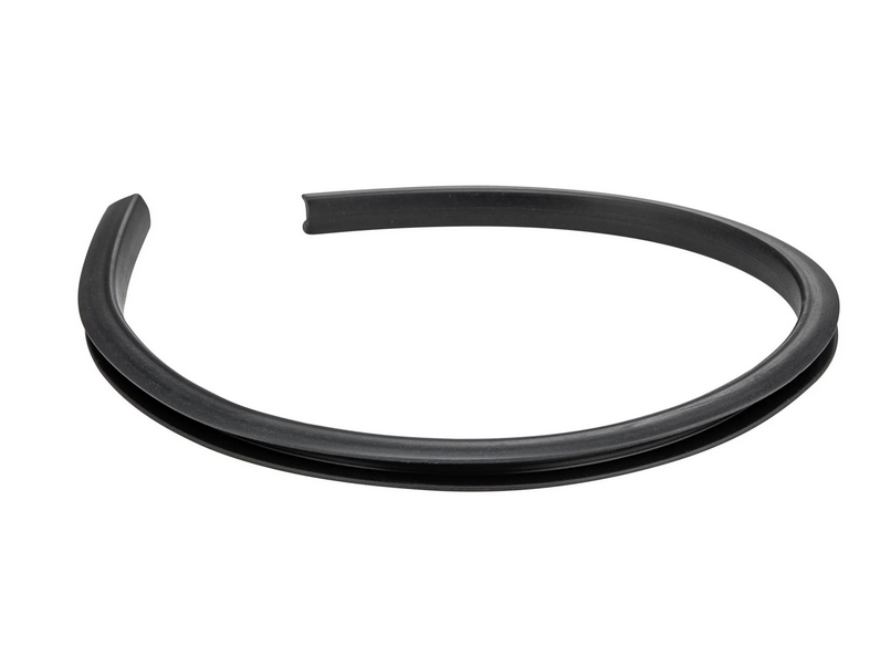 Randbeschermer Flyscreen voor Vespa, zwart