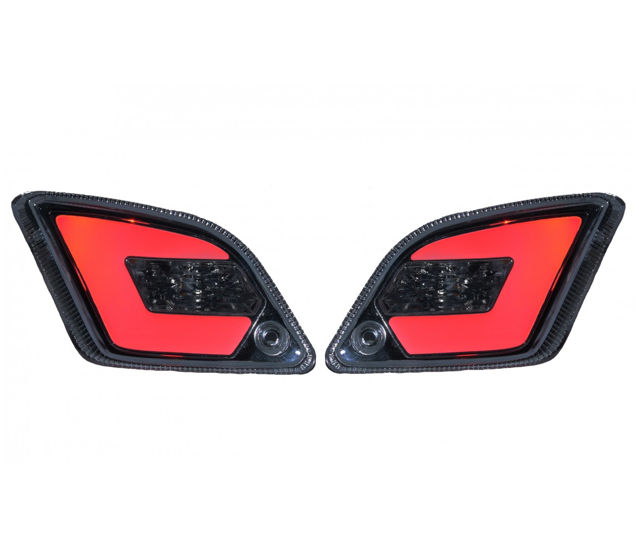 LED-richtingaanwijzerset achter, getint voor Vespa GT, GTL, GTV, GTS 125-300 (2014-2018)