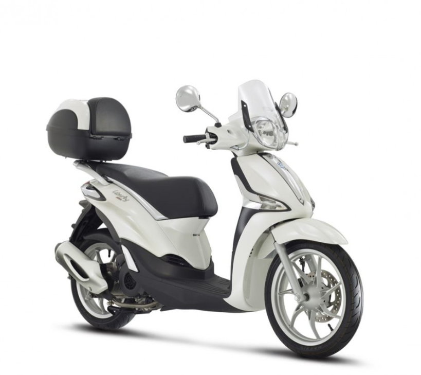 Sport voorruit compleet, transparant voor Liberty Original Piaggio