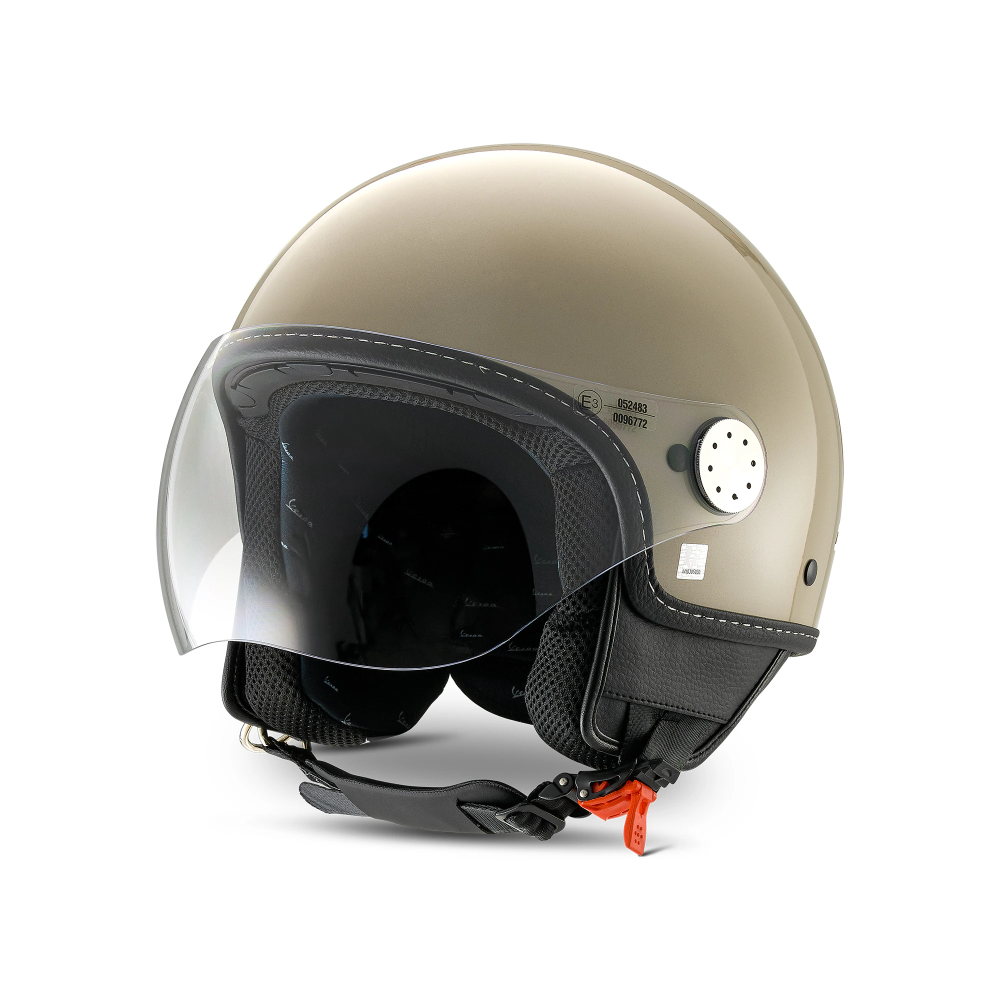 Vespa Jet Helmvizier 4.0 beige avvolgente