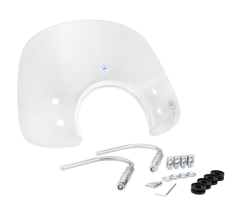 Voorruit CUPPINI halfhoog voor Vespa GTS/GTS Super/GT/GT L 125-300cc, helder