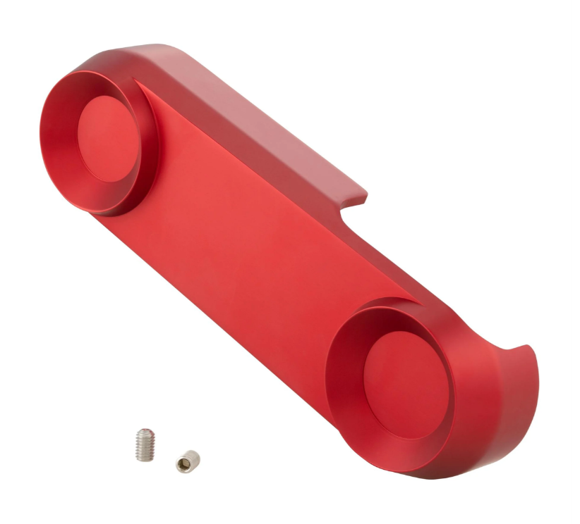 Swingarm afdekking voor Vespa, rood mat