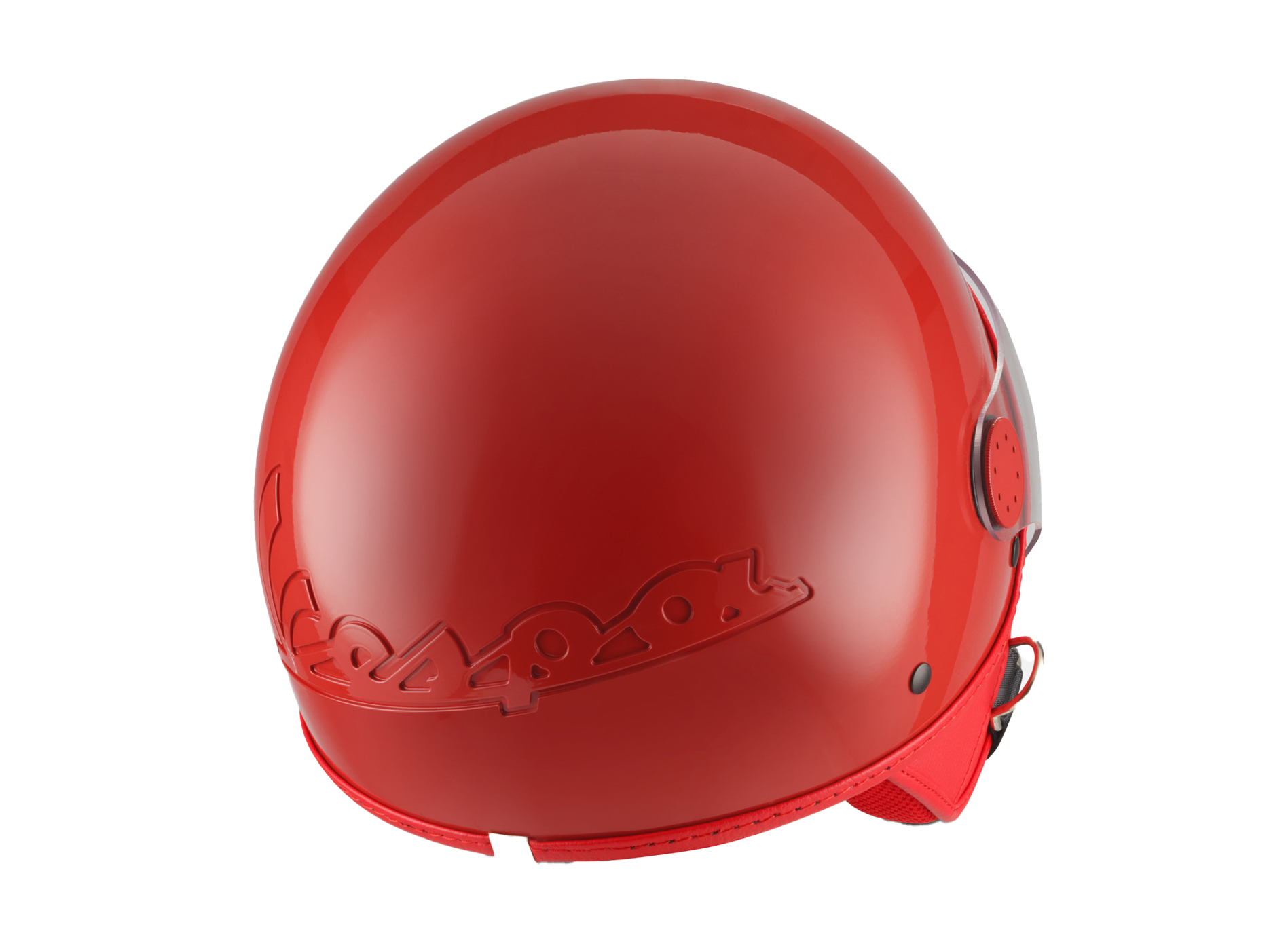 Vespa jethelm Vizier 4.0 rood