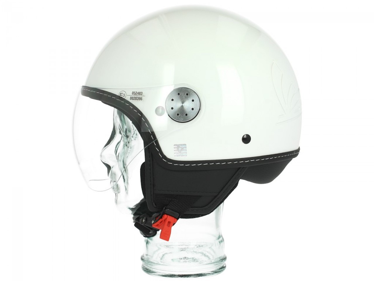 Vespa Jet Helm Vizier 3.0 wit