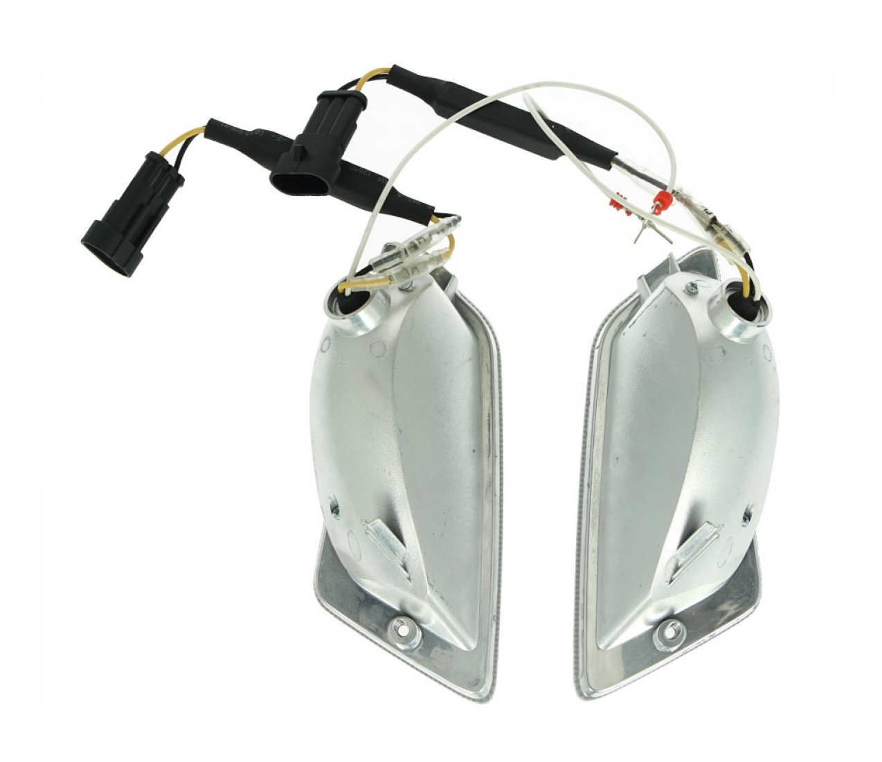 LED-knipperlichtenset voorzijde, getint voor Vespa GT, GTL, GTV, GTS 125-300 (2014-2018)