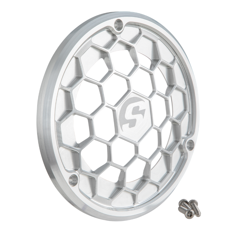 Ventilatorwielkap voor Vepsa LX/S/Primavera/Sprint/946, mat zilver