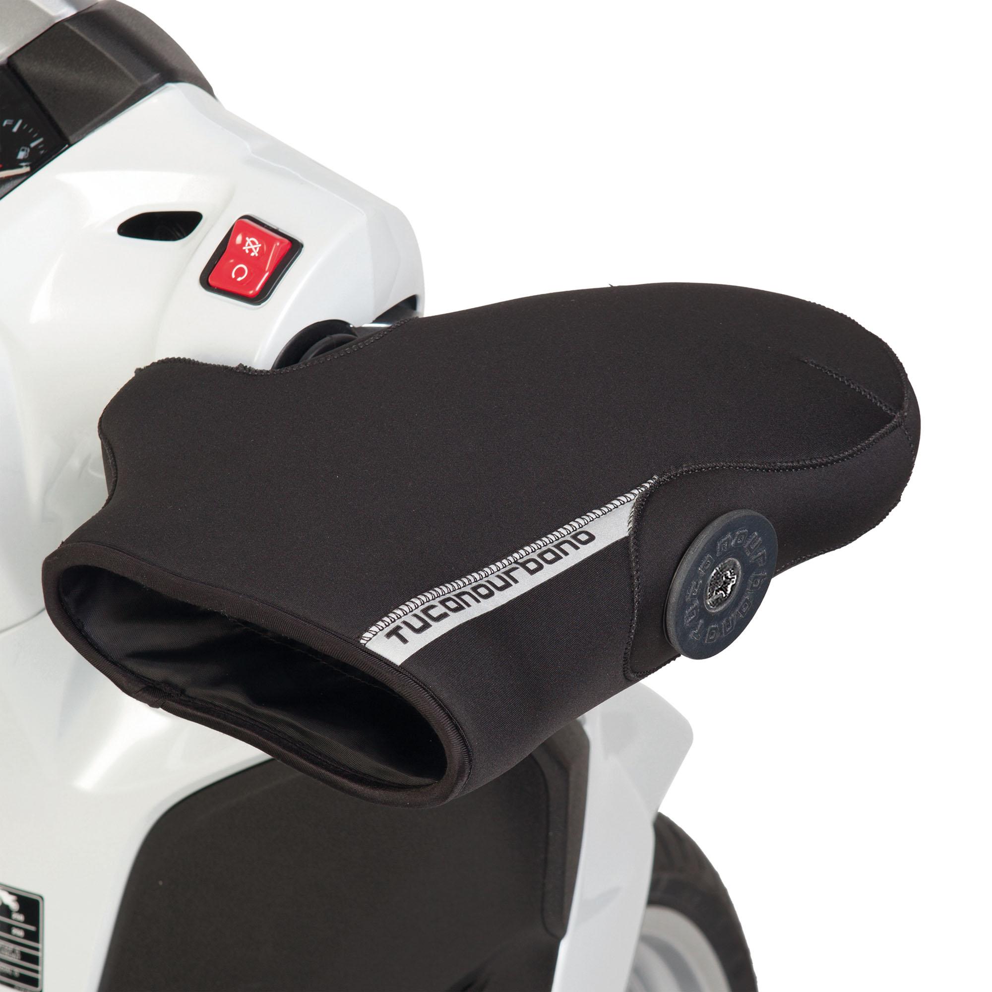Stuur handschoenen, voor Vespa GT / Vespa GTS, met beschermkap, zwart Tucano Urbano