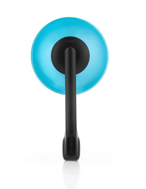 Stuurspiegel RIZOMA E-POP links of rechts voor Vespa, zwart/blauw