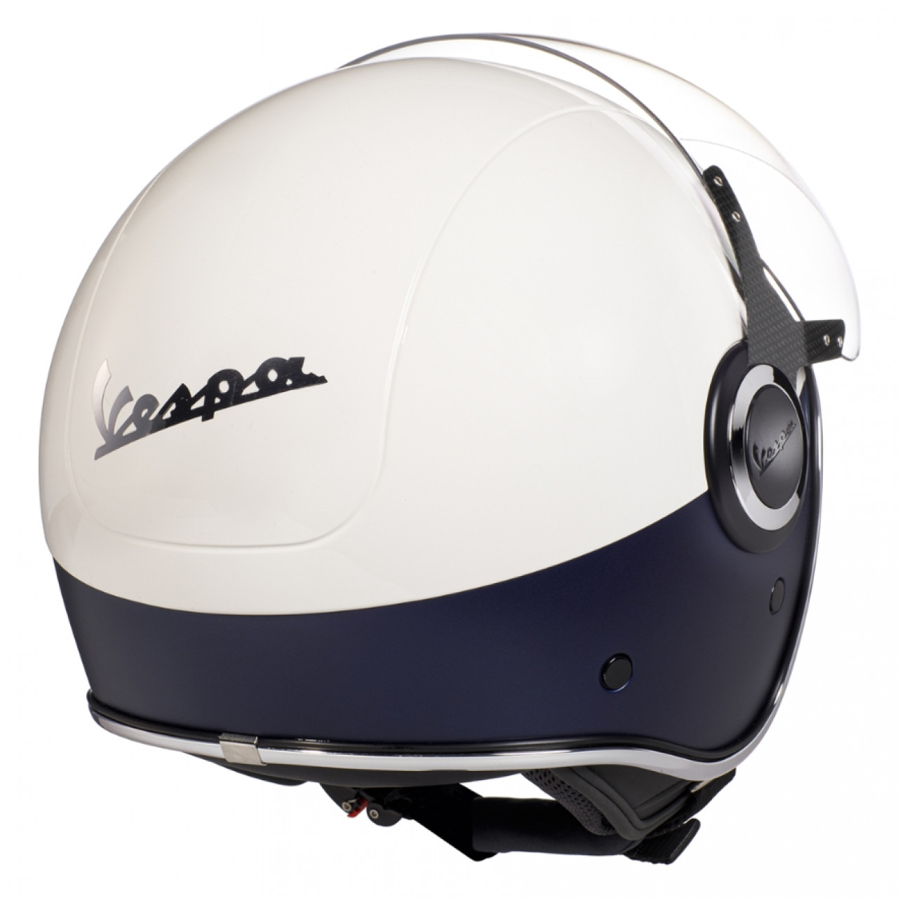 Vespa VJ helm wit / blauw