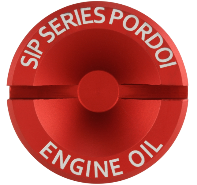 Olievulplug motorolie voor Vespa Primavera/Sprint 125-150cc d.w.z. 3V 4T AC, rood