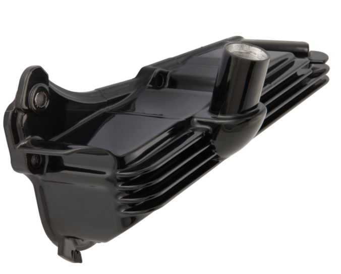 Oliepan voor Vespa GTS/GTS Super/GTV/GT 60 250-300cc 4T LC, glanzend zwart