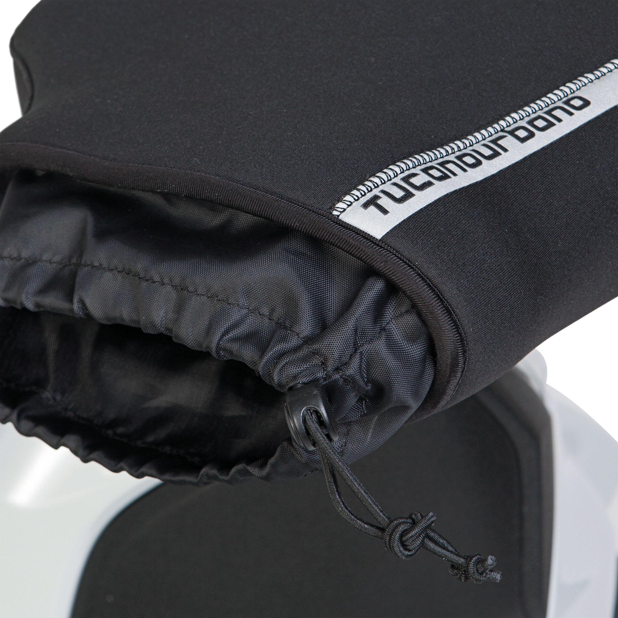 Stuur handschoenen, voor Vespa GT / Vespa GTS, met beschermkap, zwart Tucano Urbano