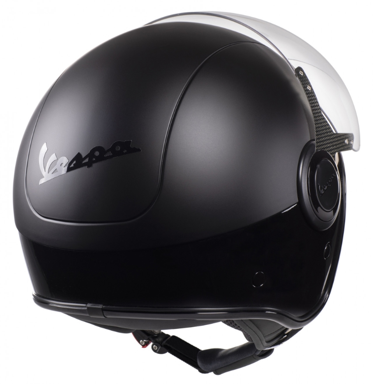Vespa VJ helm zwart / zwart