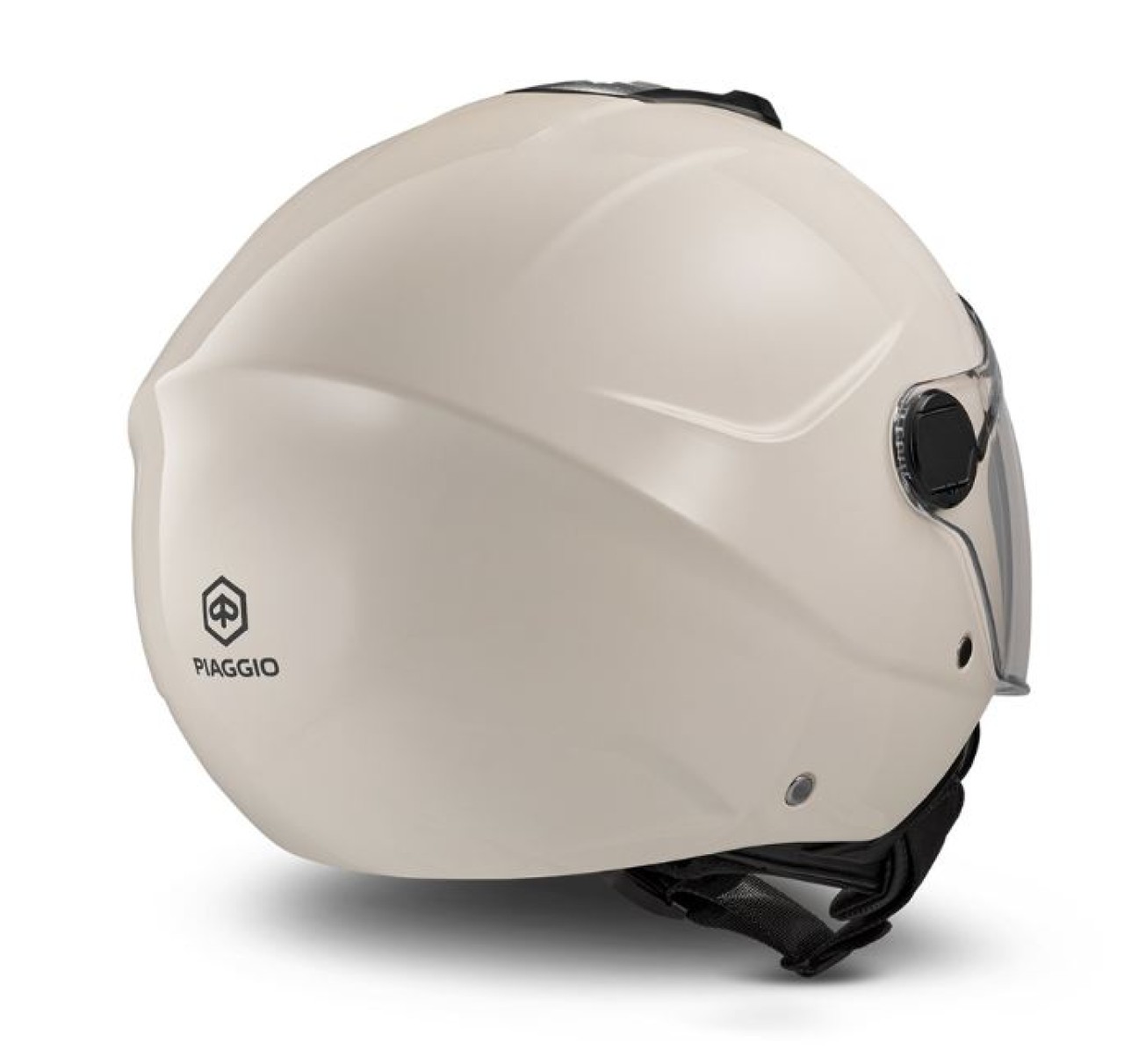 Piaggio jethelm Demi Jet UL01 glanzend wit