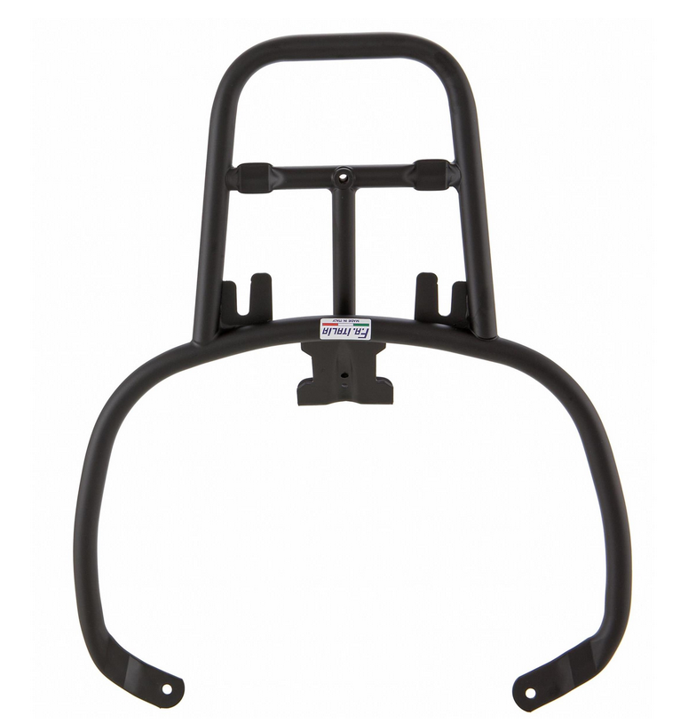Bagagerek achteraan voor Vespa Primavera /Sprint /Elettrica 50-150ccm, glanzend zwart
