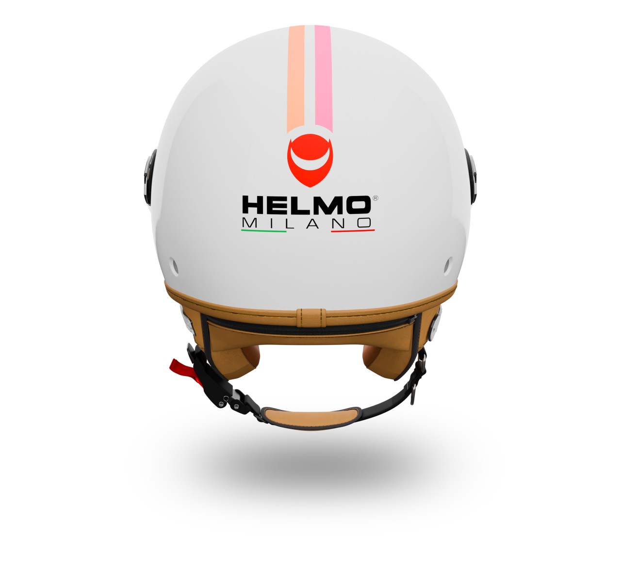 Helmo Milano Demi Jet Veloce wit glanzend