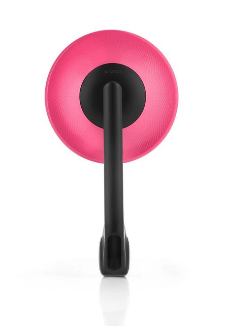Stuurspiegel RIZOMA E-POP links of rechts voor Vespa, zwart/roze