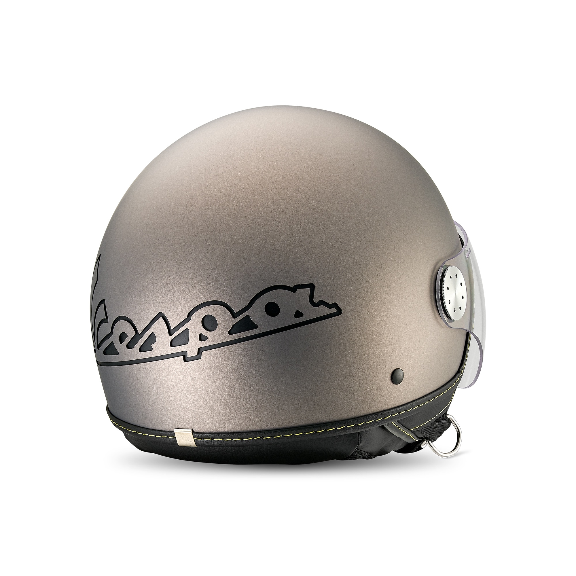 Vespa Jet Helmvizier 4.0 Grigio Ottimista Mat - Bluetooth
