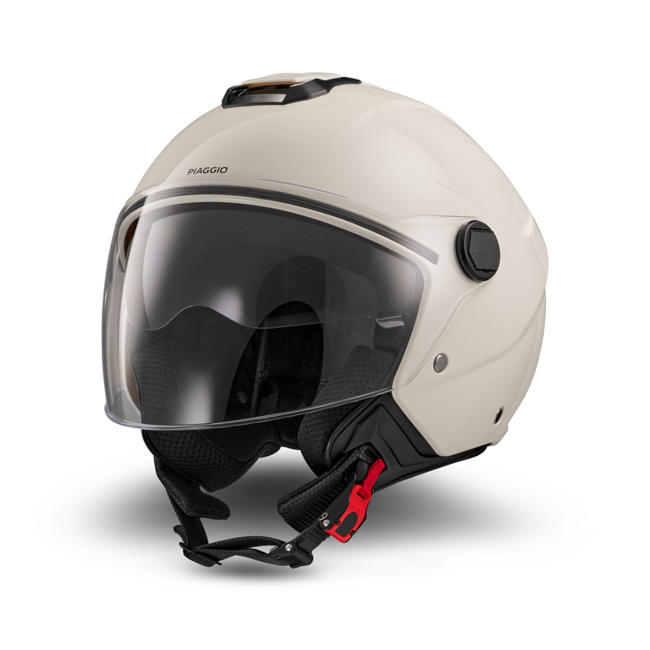 Piaggio jethelm Demi Jet UL01 glanzend wit