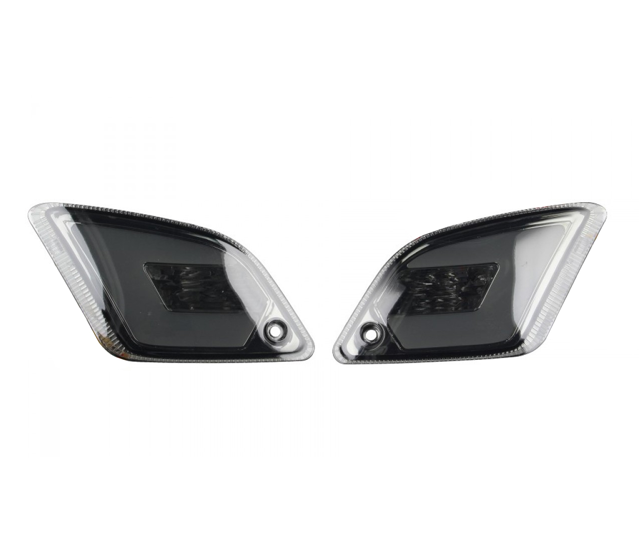 LED-richtingaanwijzerset achter, getint voor Vespa GT, GTL, GTV, GTS 125-300 (2014-2018)