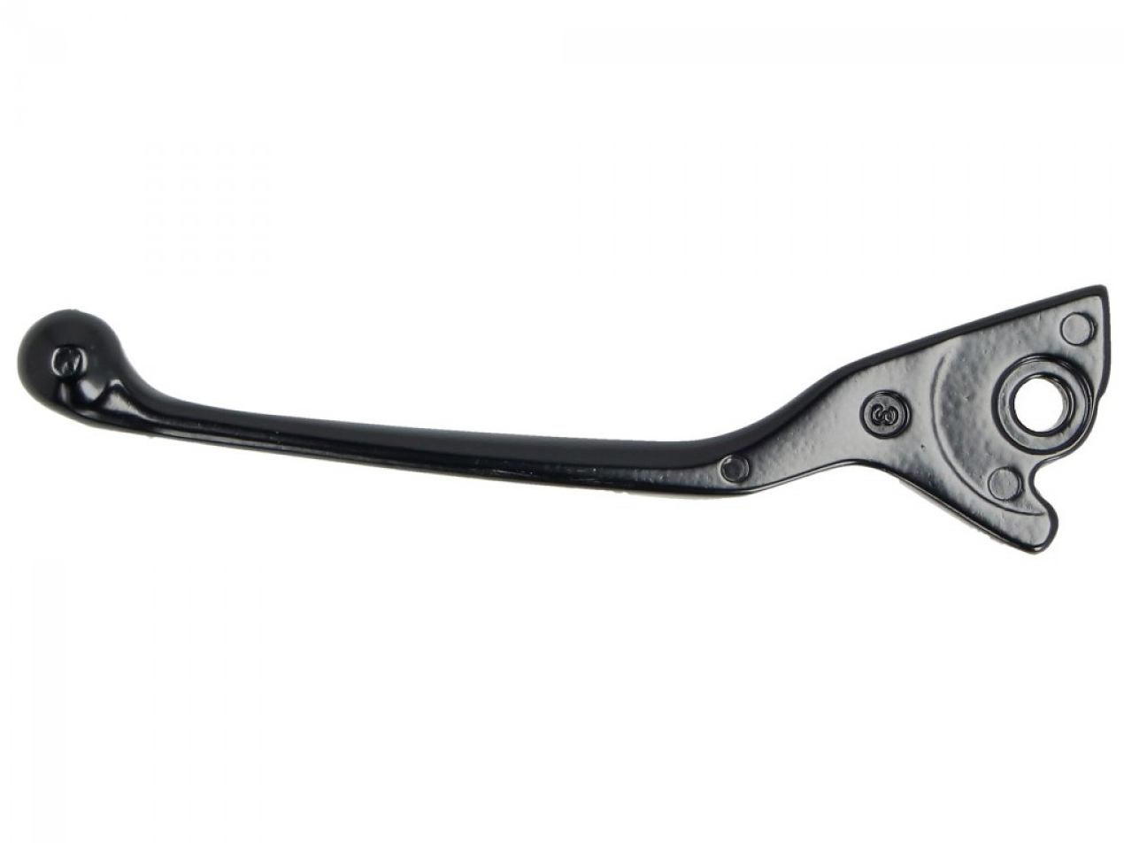 Remhendel, zwart voor Vespa GT, GTS, GTV, LX, LXV, S, Primavera, Sprint