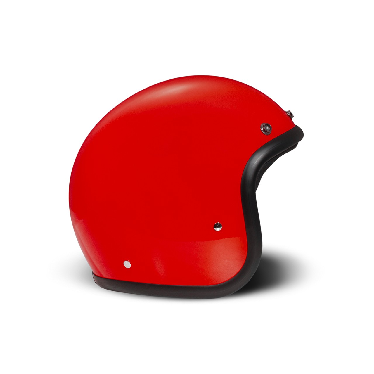 DMD jethelm Retro, rood, glanzend, Red, glasvezel, ECE 22.06