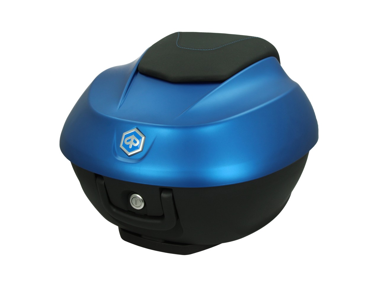 Topkoffer 36L voor Piaggio Beverly HPE 310 / 400 met gelakte afdekking - blauw mat 297/A