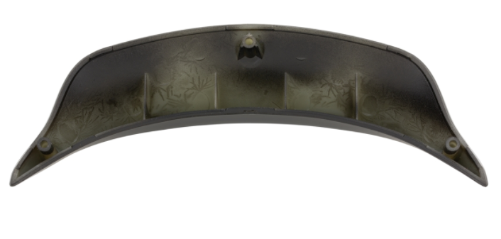 Spoiler balhoofd voor Vespa Sprint 50-150cc ('14-), glanzend zwart