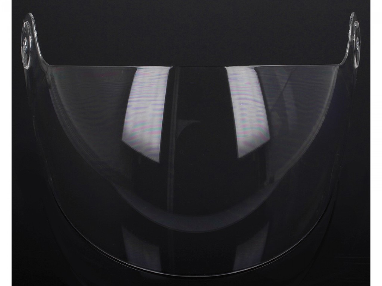 Helmo Milano vizier voor Turbine helm, helder, krasbestendig, lang