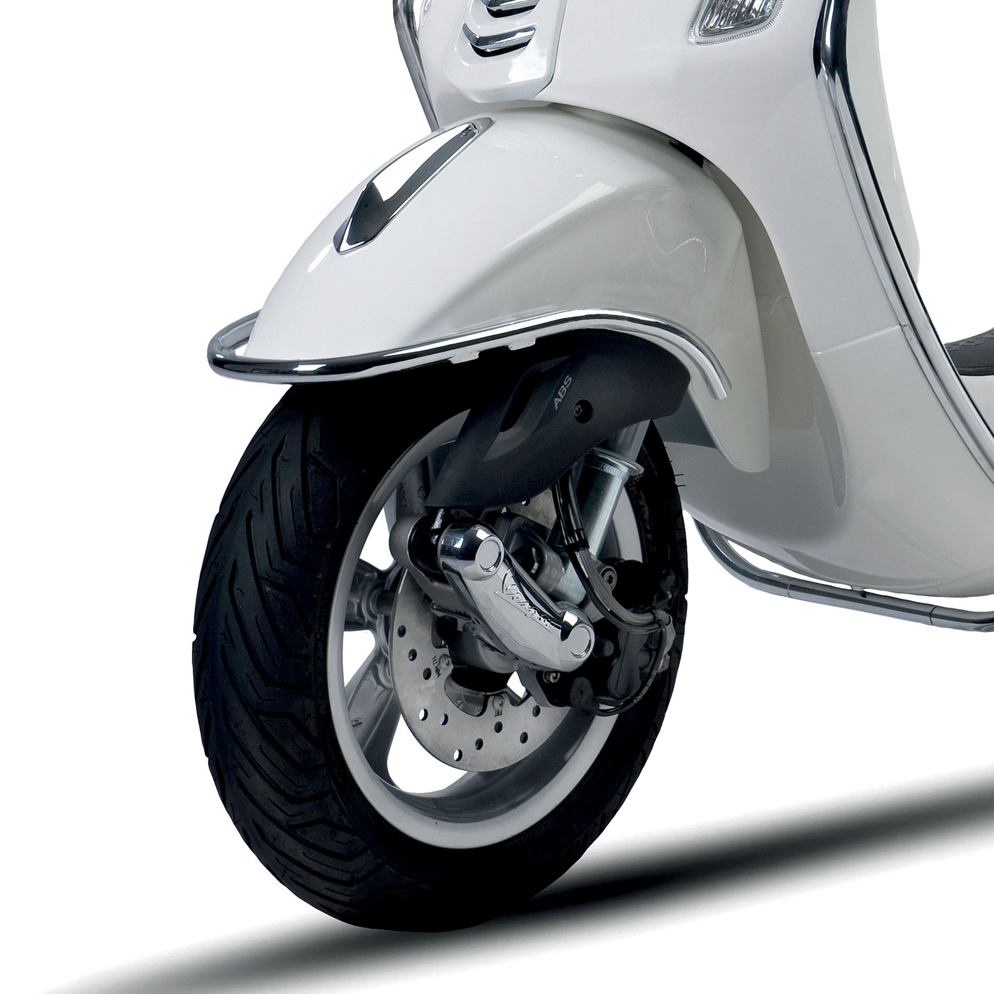 Voorbumper Vespa Primavera - chroom