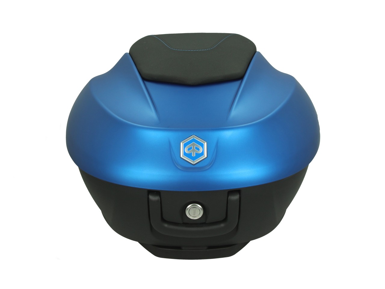 Topkoffer 36L voor Piaggio Beverly HPE 310 / 400 met gelakte afdekking - blauw mat 297/A