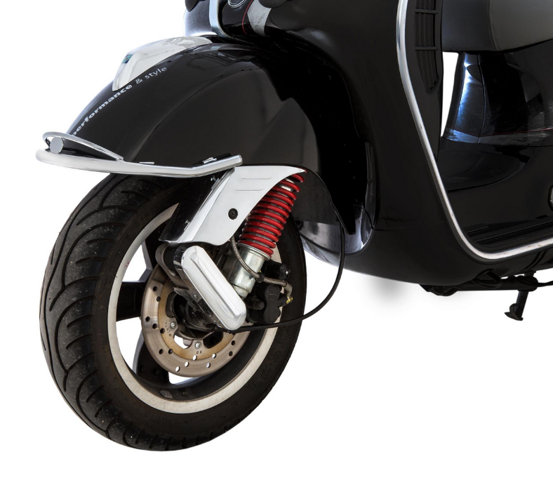 Voorbumper spatbord voor Vespa GTS /GTS Super /GTV /GT 60 /GT /GT L, 125-300ccm, chroom