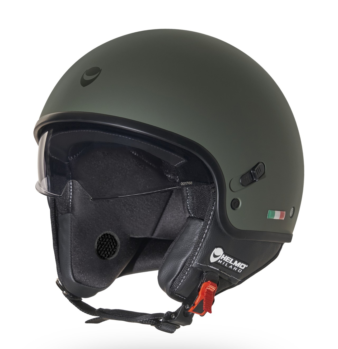 Helmo Milano Demi Jet Puro Slider groen mat