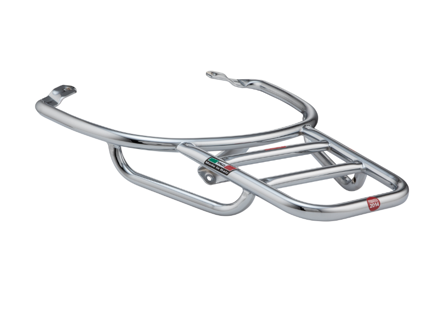 Bagagerek achteraan voor Vespa Primavera /Sprint /Elettrica 50-150ccm, chroom