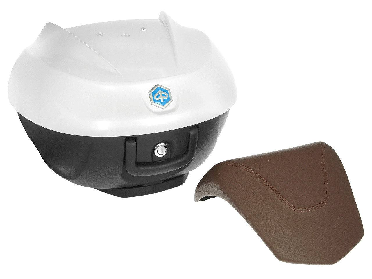 Topkoffer 36L voor Beverly Original Piaggio - BIANCO ICEBERG 505/A