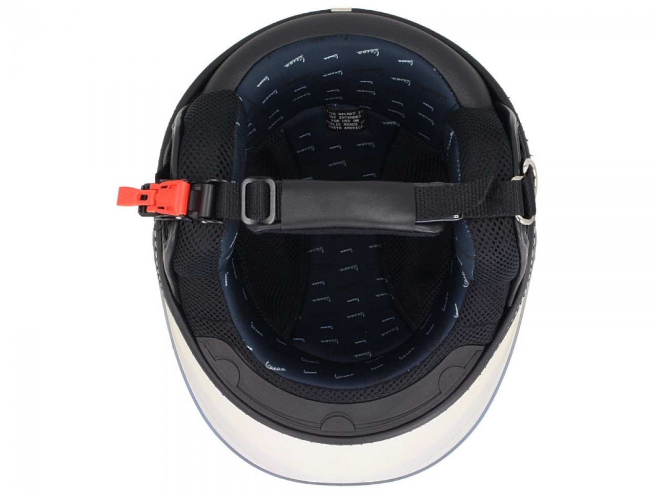 Vespa Jet Helm Vizier 3.0 rood profondo