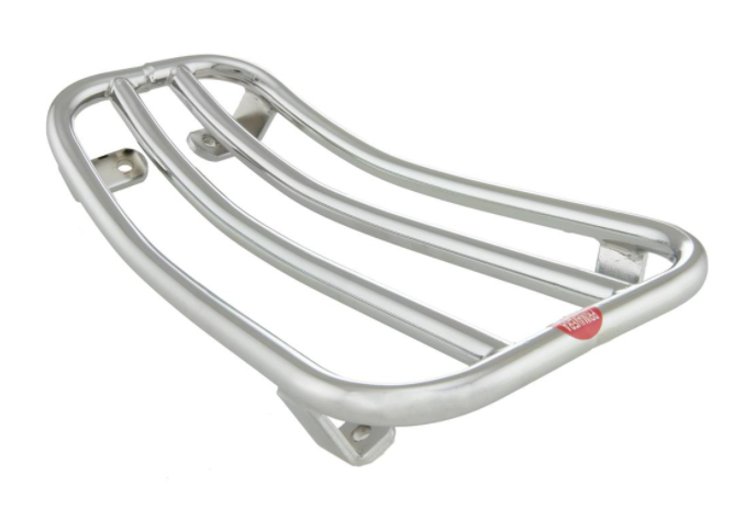 Bagagerek doortrap chroom voor Vespa Primavera/Sprint 50-150ccm