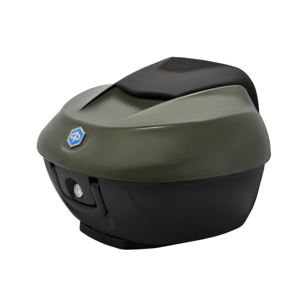 Topkoffer 36L voor Piaggio Beverly HPE 310 / 400 met gelakte afdekking - groen 333/A