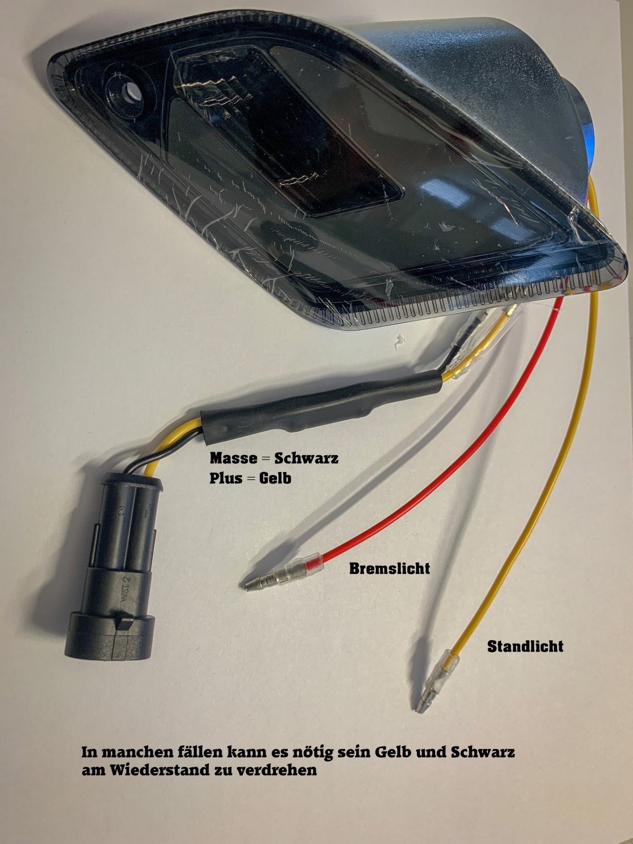 LED-knipperlichtenset voorzijde, helder voor Vespa GT, GTL, GTV, GTS 125-300