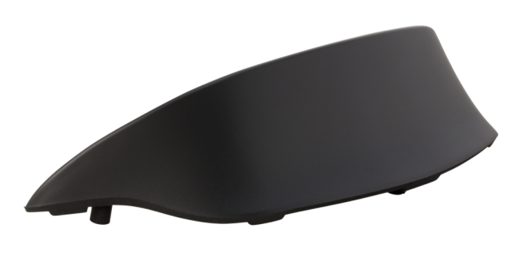 Spoiler balhoofd voor Vespa Sprint 50-150cc ('14-), mat zwart