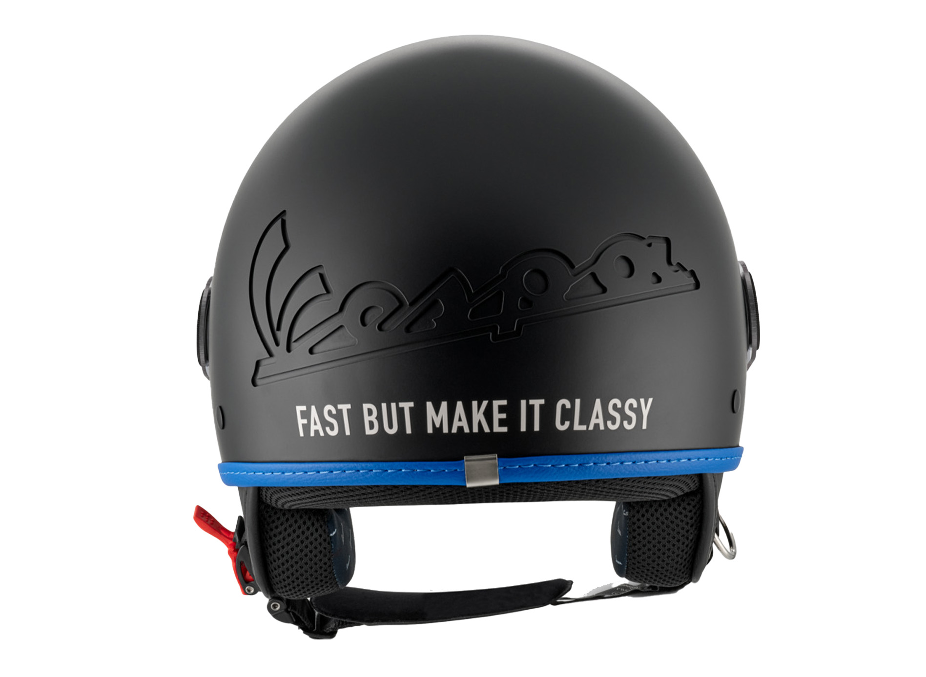 Vespa jethelm Vizier 4.0 DEC Blade zwart mat