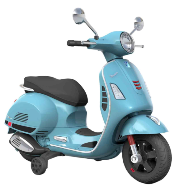 Kinderstep Vespa GTS elektrisch 12V
