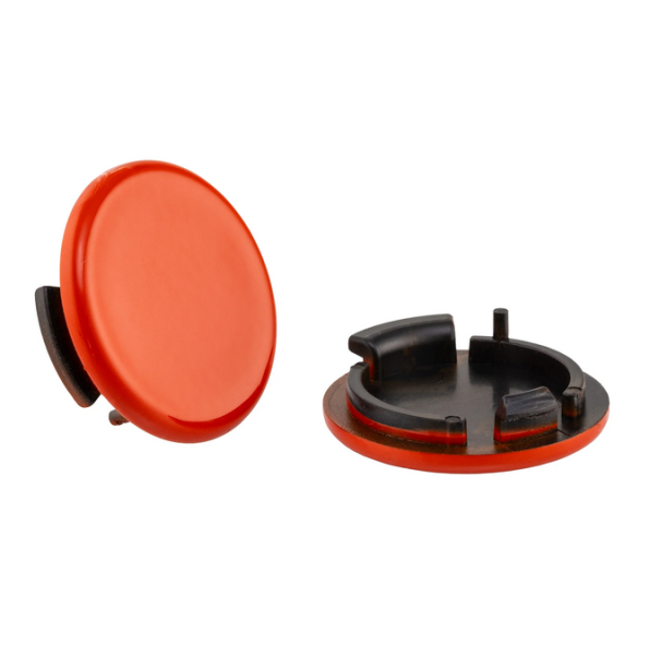 Abdeckung Spiegelloch links & rechts für Vespa GTS/​​GTS Super 125 /​​300ccm (2023-), orange