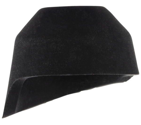 Rubber spiegel, rechts voor Vespa GTS/GTS Super 125-300cc ('17-), zwart