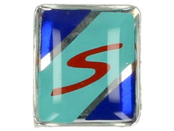 Décor, S, blauw, groen, rood - Voor vleugelsierstuk