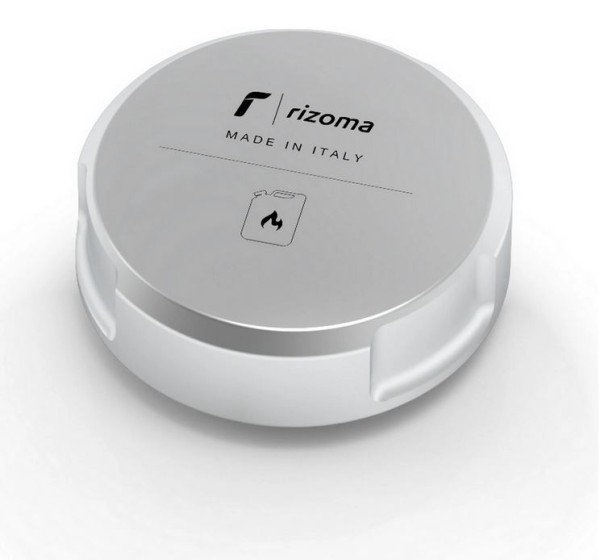 RIZOMA tankdop voor Vespa, zilver